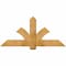 Ekena Millwork Redmond Rough Sawn Timber Gable Bracket, Western Red Cedar, 60"W x 27"H x 4"D x 6"F, 11/12 Pitch GBW060X27X0406RED00RWR - alternate 1
